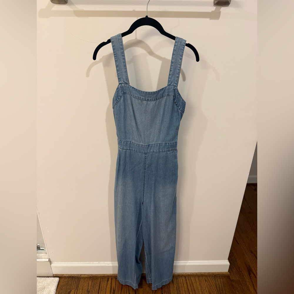 Madewell Light Blue Denim One Piece